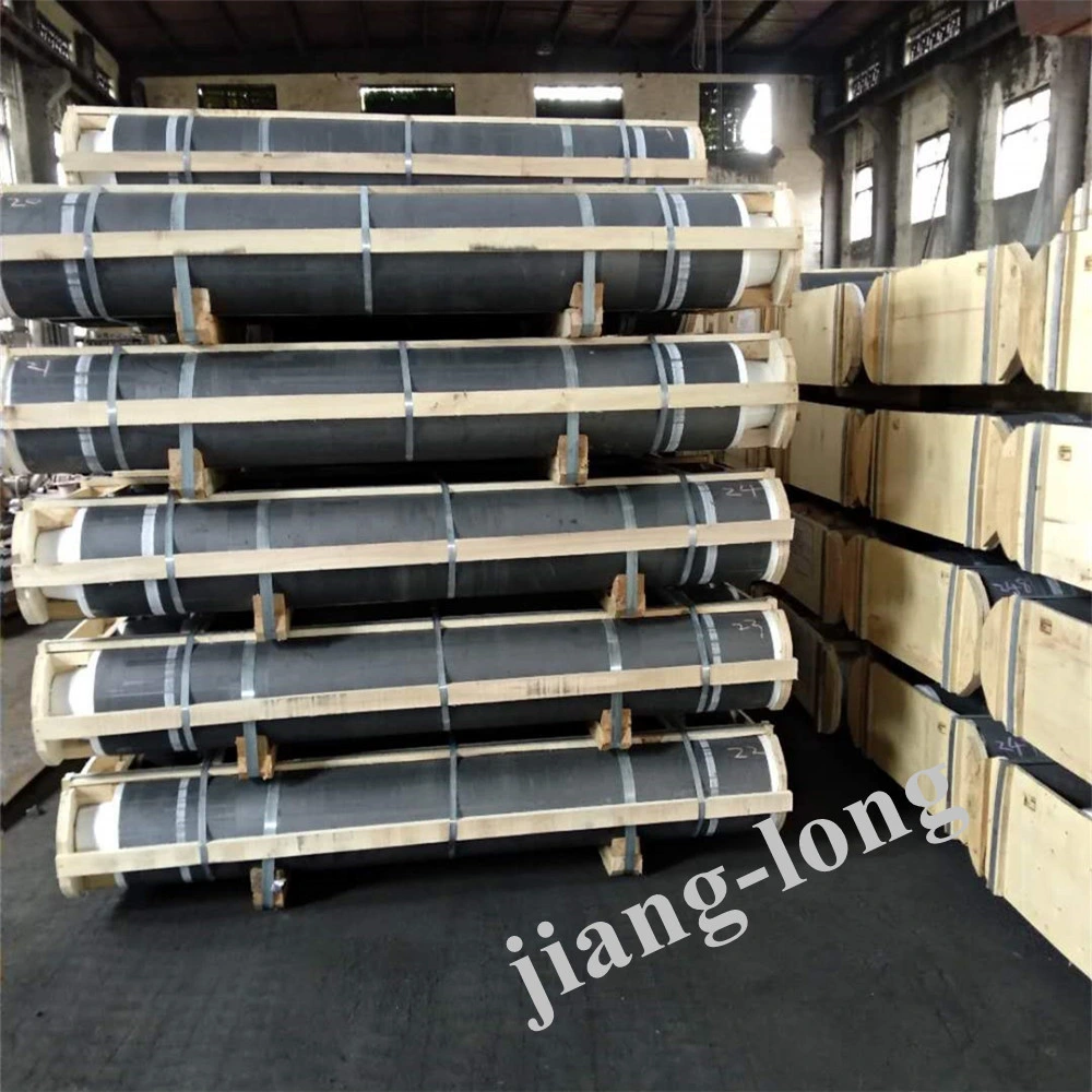 UHP (Ultra High Power) Grade and Electrode Block Type 300~600mm Dia Graphite Electrode