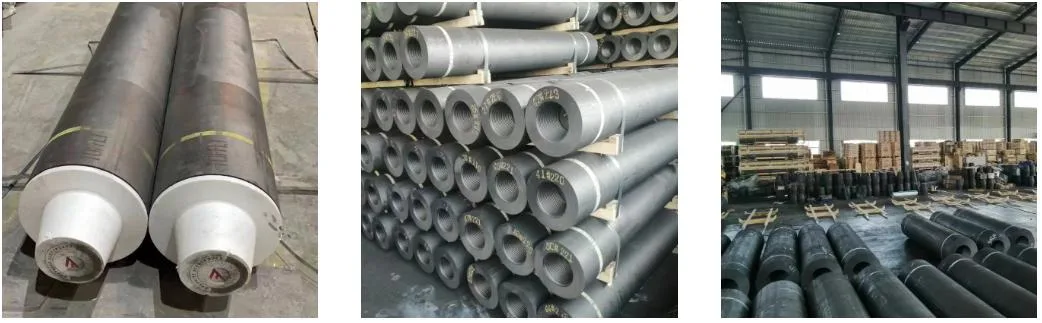 Supply 400mm 500mm 700mm Graphite Electrode Arc Furnace Carbon Electrode Graphite Electrode for Eaf